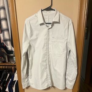 Lulu lemon button down casual dress shirt